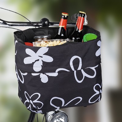 Fahrradkorb ''Klick - Fix'' mit Tasche 34 x 25 x 16cm Fahrradtasche Fahrrad Korb