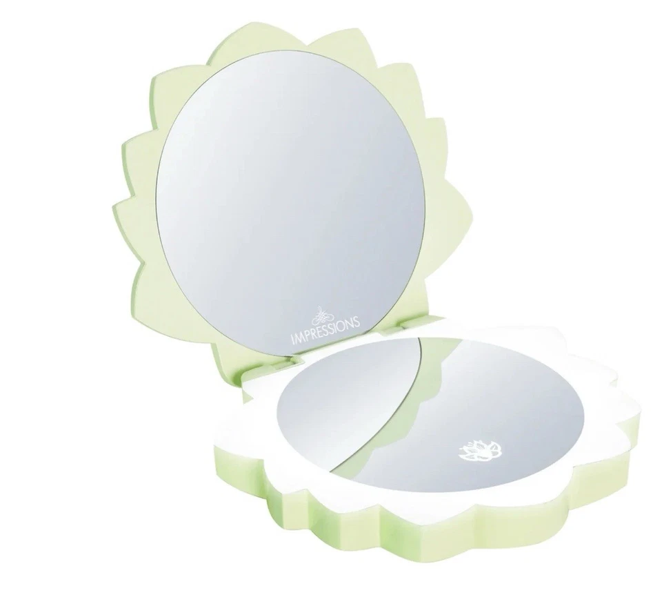 Disney Princess Tiana Lotus LED Compact Mirror~BELIEVE IN YOURSELF~Impression Co - Image 4 of 4