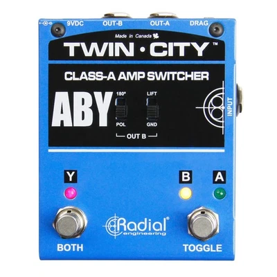 Radial Twin-City ABY Switcher Effects Pedal - Image 1 of 4