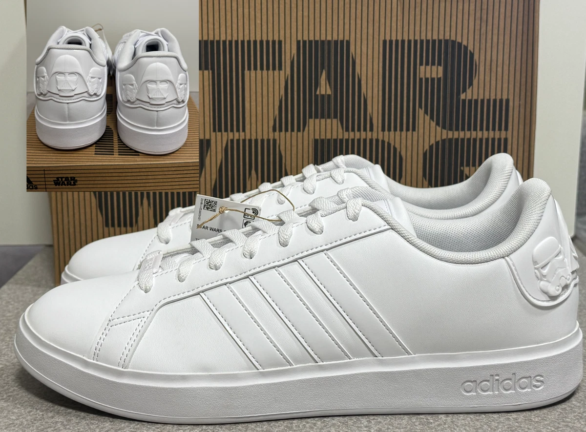 Star Wars x adidas Grand Court Darth Vader and Storm Troopers - Triple White for Sale | Authenticity Guaranteed | eBay Star Wars x adidas Grand Court Darth Vader and Storm Troopers - Triple White for Sale | Authenticity Guaranteed | eBay
