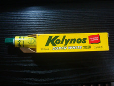 Kolynos Super White - Vintage 1970's - Made in England - Near mint condition