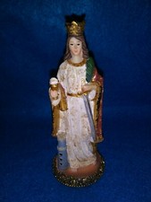 ESTATUA ESTATUA SANTA BÁRBARA 5" SHANGO religión yoruba orula orunmila santería