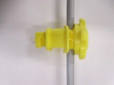 Dare - Western Electric Fence Insulators-Fiberglass or Steel Posts - ( 2 )25pks.