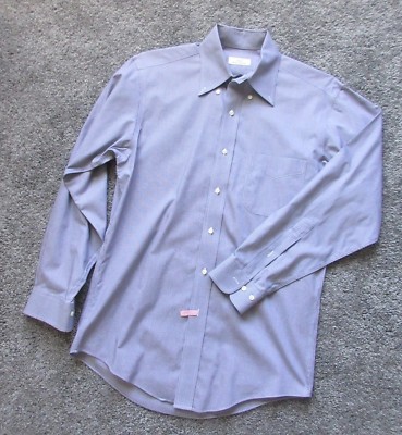BROOKS BROTHERS 346 BLACK CHECK MEN SHIRT 14 1/2 32 33 COTTON BUTTON NON-IRON | eBay