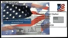 Pearl Harbor 60th Anniversary Fancy Pictorial Cancel USA 2001 Cover by Shoebox