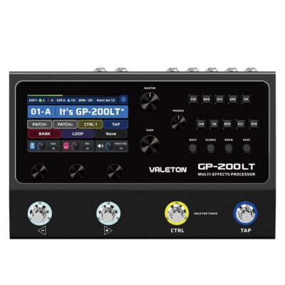 VALETON GP200LT Multi-effects Processor Amp Modeling Guitar Effects Pedal ty23