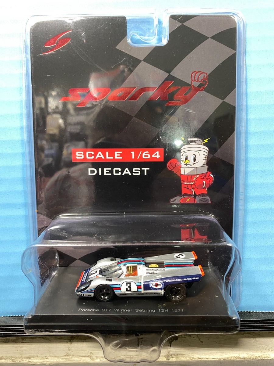 1/64 SPARKY MARTINI RACING 1970 PORSCHE 917 K #3 12H SEBRING
