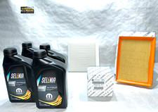 KIT TAGLIANDO ORIGINALE FIAT TIPO 1.4 GPL 88 KW 120 CV SELENIA GAS 5W40 + FILTRI