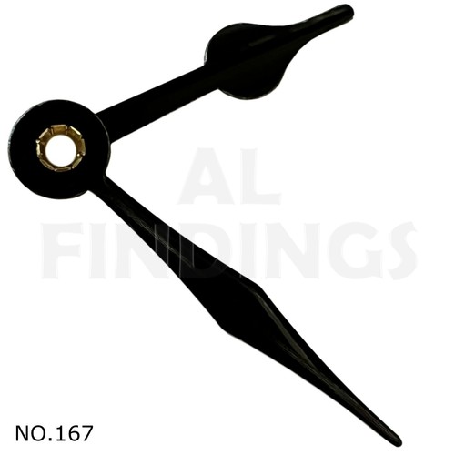 New Press Fit 2x Quartz Metal Clock Hands For Movements Hand Holes 3.1mm & 5.0mm - Picture 71 of 85
