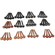 40pcs ebony  Rosewood Violin Pegs 4/4 Violin String Tuning Peg Pin 10 sets