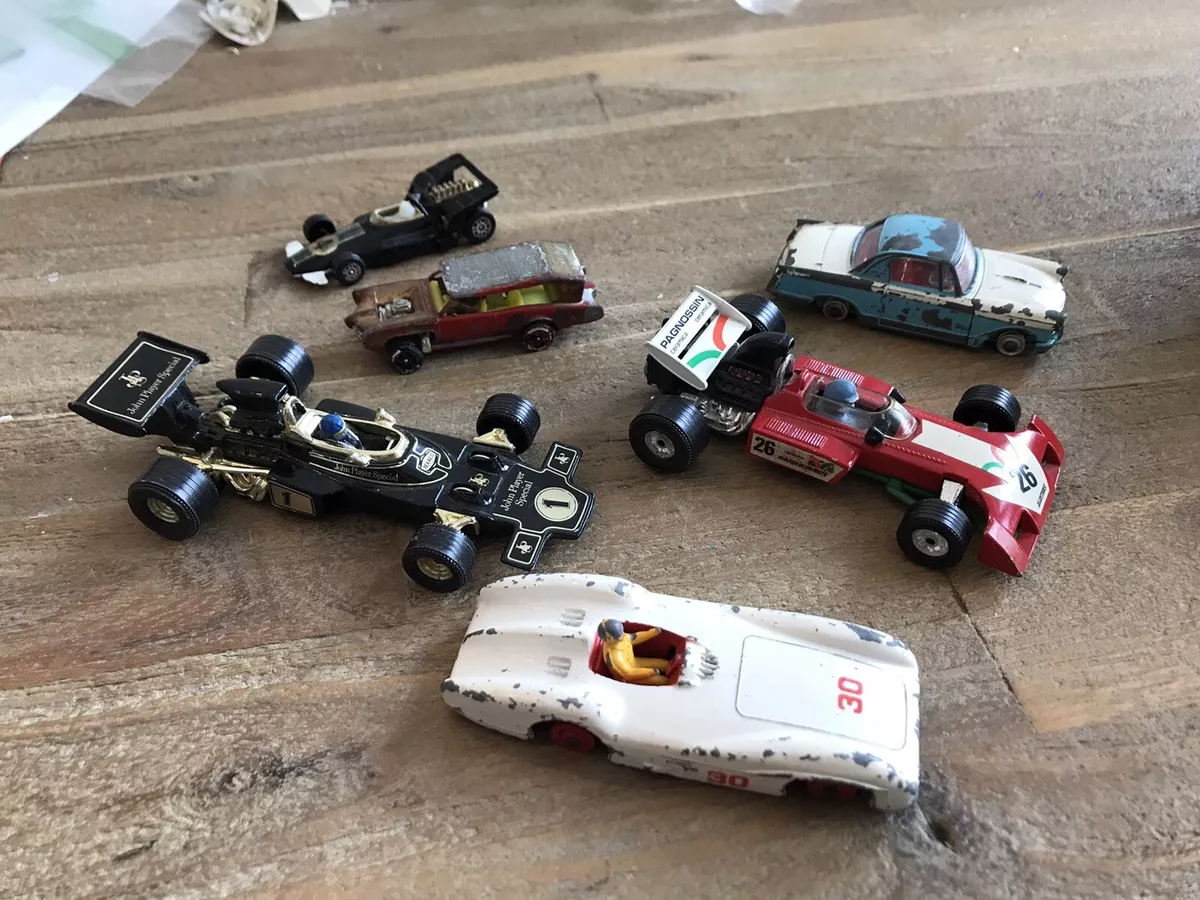 Vintage Corgi Toys Lot 1 36 John Player Whizzwheels Racing Dinky 237 Mercedes