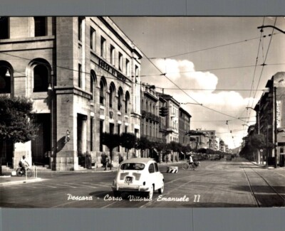 Pescara c.so V. Emanuele, car era F. Large shipped