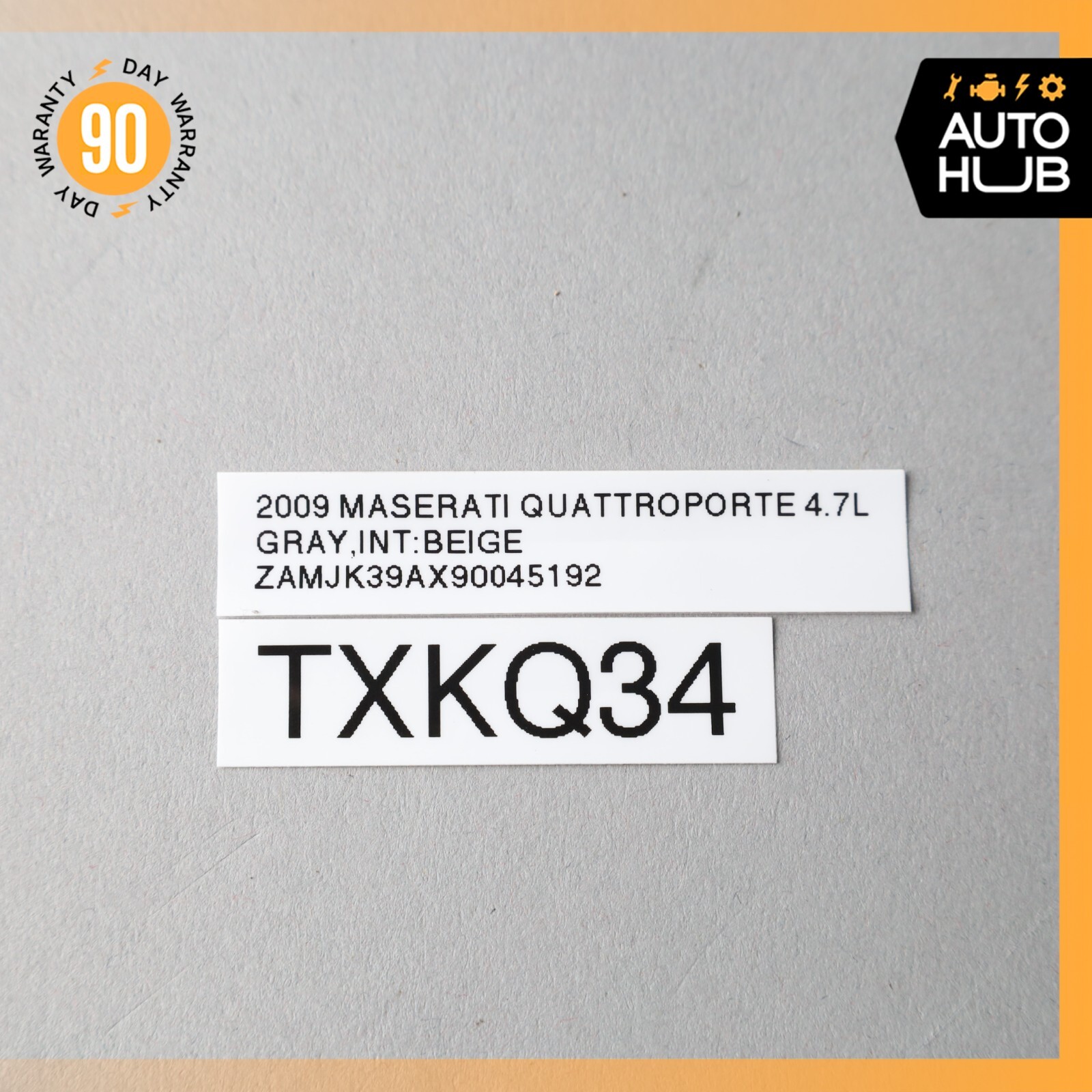 03-19 Maserati Quattroporte Rear Bose Subwoofer Sub Woofer Sound Speaker OEM 50k