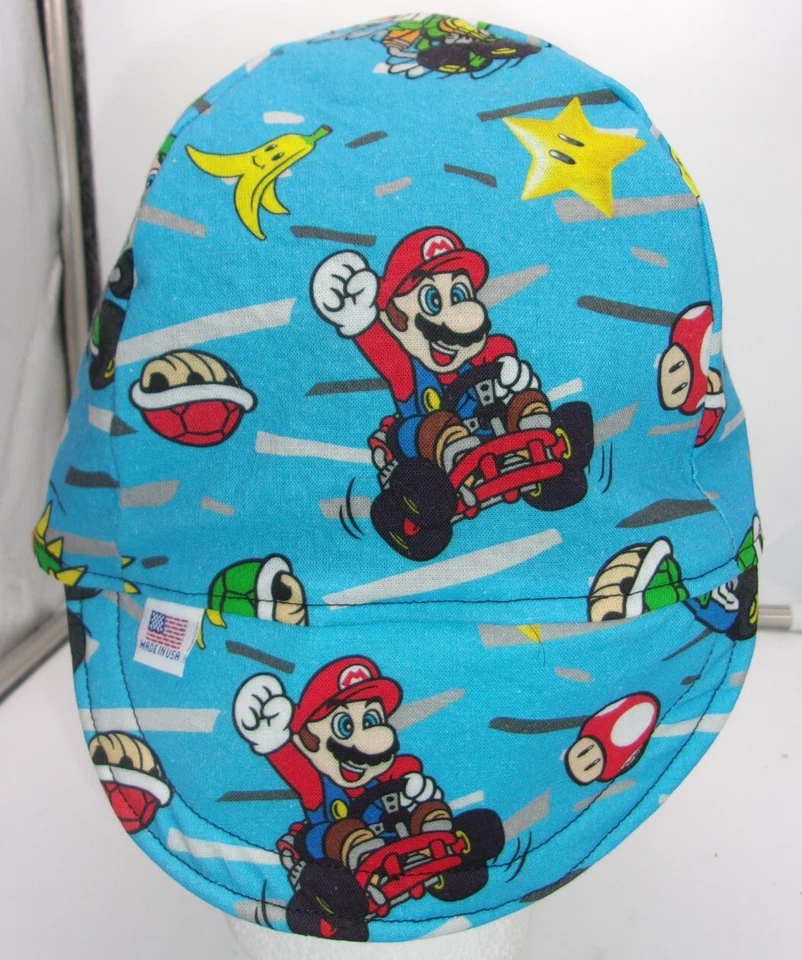 Mario Kart Сделанная на заказ Конструкция, Сварщик, Трубопроводчик, Байкерская Шляпа - Изображение 2 из 2