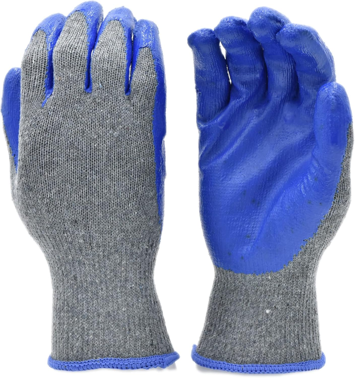 Durable G & F 3108-10 Latex-Dipped Knit Work Gloves with Nitrile Coating