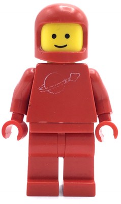 lego red classic spaceman