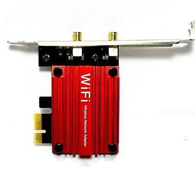 WiFi 6E AX210 PCIE WiFi Card Expands Wi-Fi into 6GHz Bluetooth5.2 Up to 5400