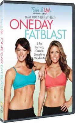 Tone It Up One Day Fat Blast - DVD By Karena Dawn,Katrina Hodgson - GOOD