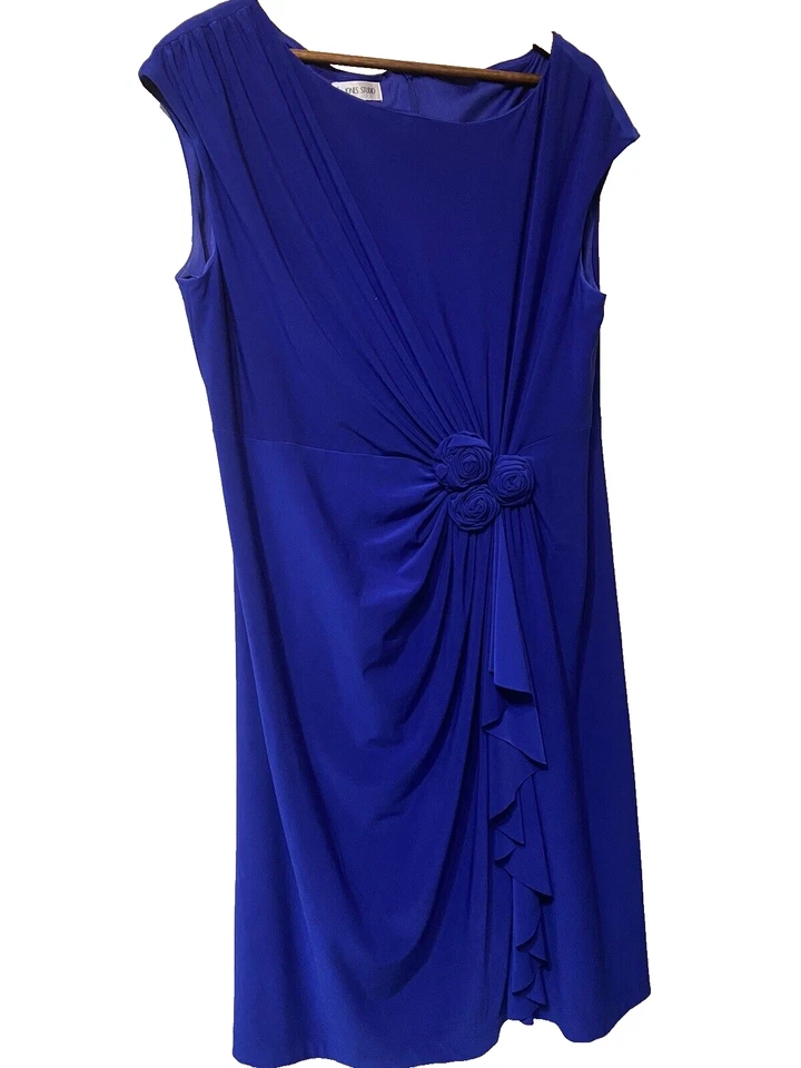 Darling JONES STUDIO Vestido de Fiesta o Vestido de Noche Talla 16w Azul Foto 4 de 4