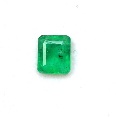 5x4.50 mm Certified Natural Emerald Octagon Cut 0.48 CTS Untreated Loose Gems
