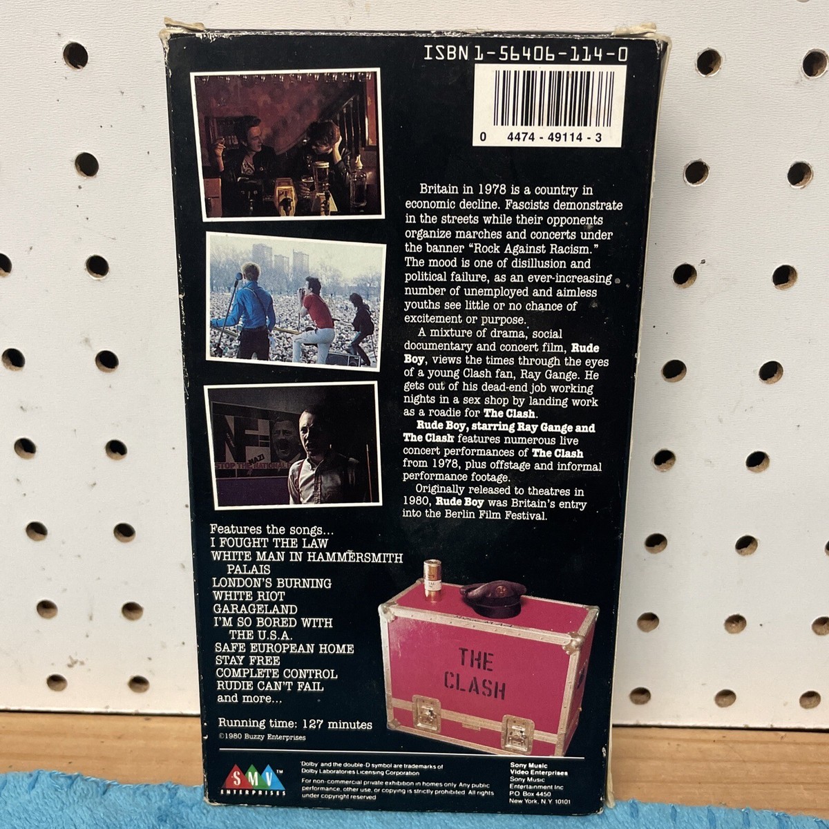 Rude Boy [DVD] by The Clash (VHS, Nov-1991, Sony Music