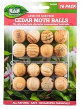 16 Jasmine Cedar Mothballs  Scented Insect Repellant Safe Effective Control