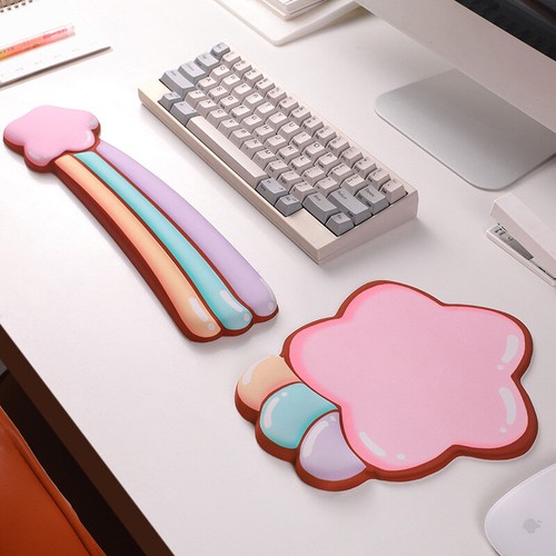 Star Rainbow Mouse Wrist Pad Holder Keyboard Hand Rests Wrist Rests Cushion - Afbeelding 7 van 16