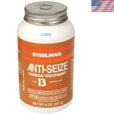 Versatile 8oz Copper Anti-Seize Lubricant - Easy Application Brush Included