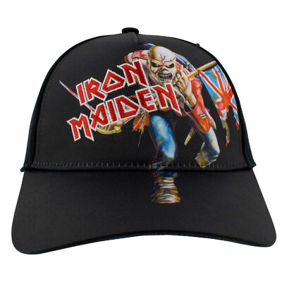 Iron Maiden The Trooper Flexible-Fit Hat Black | eBay