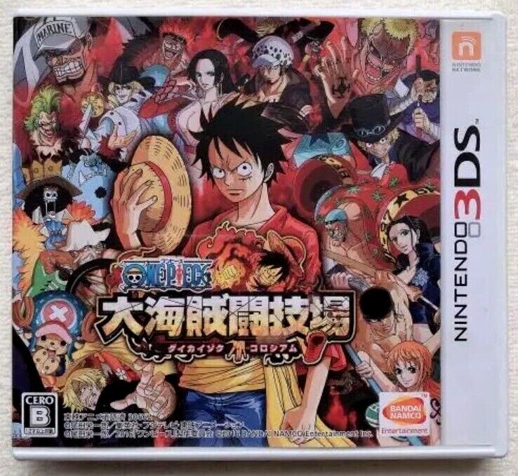 3DS ワンピース Nintendo 3DS ONE PIECE Dai Kaizoku Colosseum Japanese Games