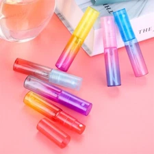 6pcs Sample Perfume Glass Travel Empty Spray Bottle 4ml Mini Refillable Portable