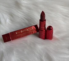 MAC Lustreglass Lipstick ~ POWERFULLY POTENT ~ 0.1oz/3g Full Size NIB