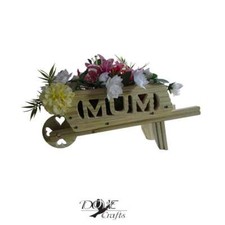 Wheelbarrow Planter Large, Muther's Day, Hand Crafted