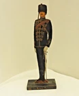 Military WW1 The 15th XV The King's Hussars Wooden Painted Figure Uniform (4796)
