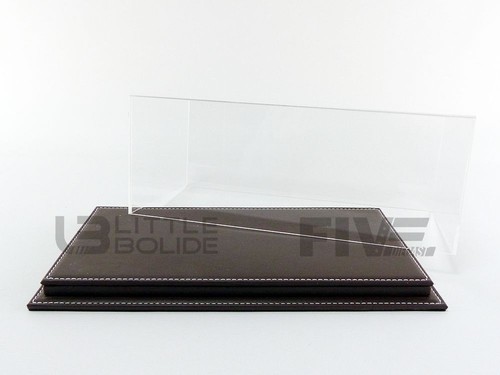 ATLANTIC CASE 1/18 - DISPLAY CASE SHOW-CASE 1/18 - MULHOUSE DARK BROWN LEATHER 1 - Imagen 2 de 3