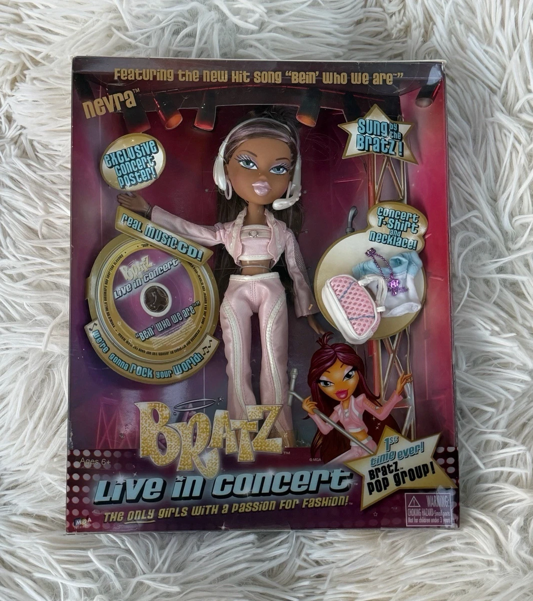 BRATZ LIVE IN CONCERT NEW SPACE ANGELZ RARE YASMIN DOLL MGA BRATZ LIVE IN CONCERT NEW SPACE ANGELZ RARE YASMIN DOLL MGA