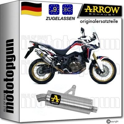 ARROW AUSPUFF ZUGELASSEN MAXI RACE-TECH ALUMINIUM HONDA AFRICA TWIN 1000 2018 18