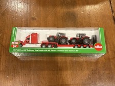 Siku Farmer Low Loader with MF Tractors 1:87 Scale Model 1857 Metall