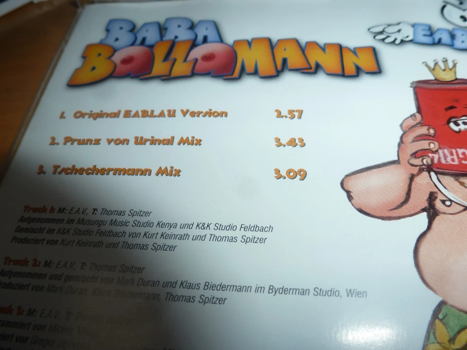 Erste Allgemeine Verunsicherung Maxi-CD Ba Ba Ballamann - Bild 2 von 3
