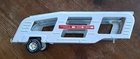 Vintage 1970's Tonka Motor Mover Pressed Steel Car Hauler White 14"