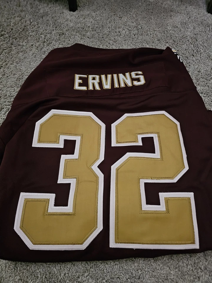 Camiseta de fútbol Mitchell Ness Ervins Washington Redskins para hombre XL/XXL Foto 2 de 4