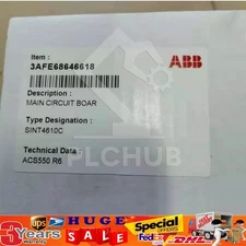 3AFE68646618 ABB SINT4610C Circuit Board Brand New in Box!SINT-4610C