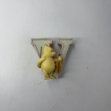 Disney Classic Winnie the Pooh Ceramic Alphabet Letter "V" Michel  Co.