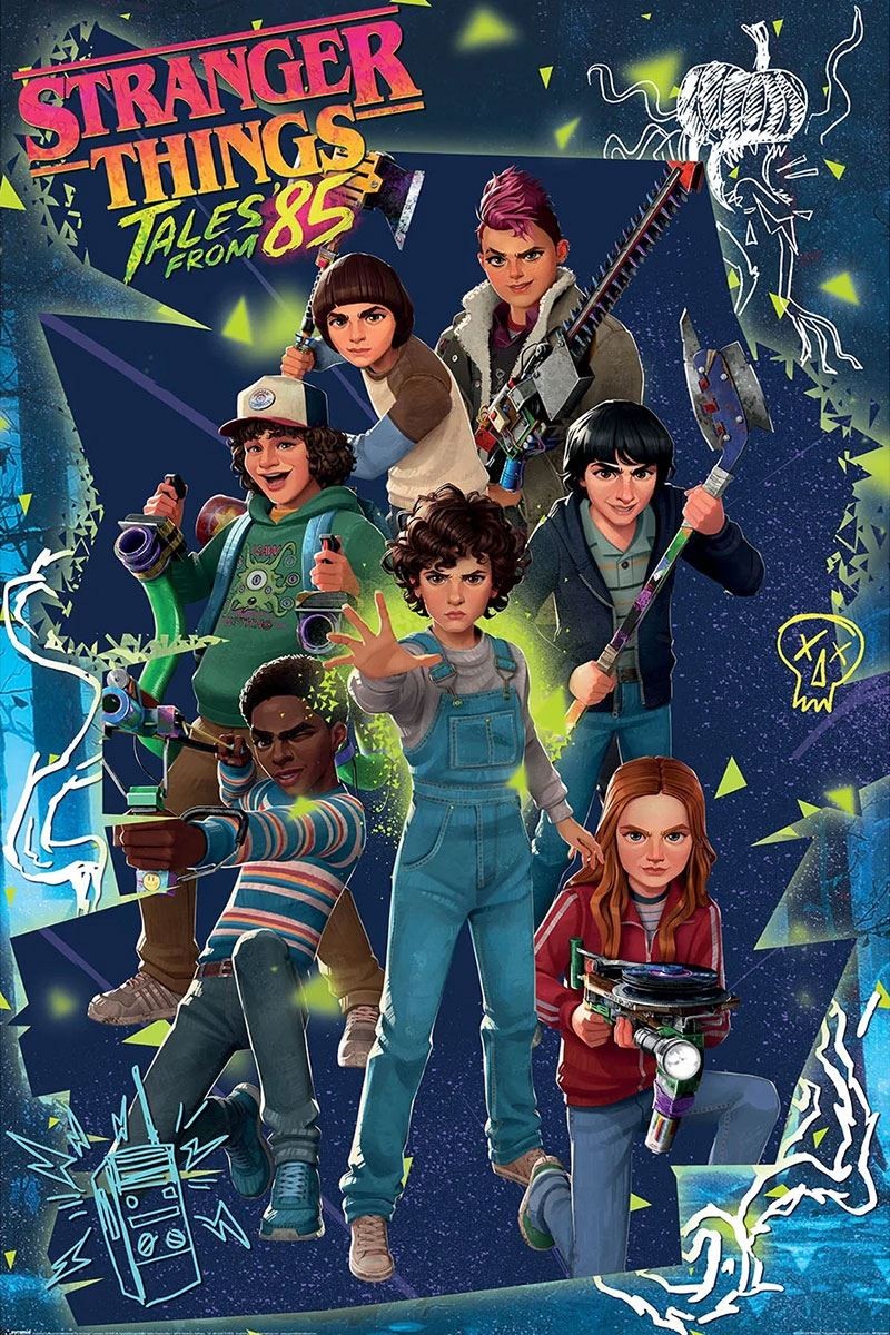Stranger Things Tales From '85 (Cast) Maxi Poster
