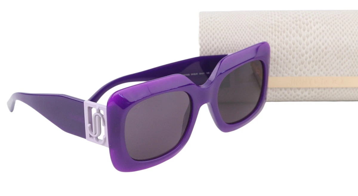 Jimmy Choo Lilac Oversized Women\'s Crystal‎ Sunglasses Lia/s BT3DZ Jimmy Choo Purple Sunglasses for Women for sale | eBay main image 3