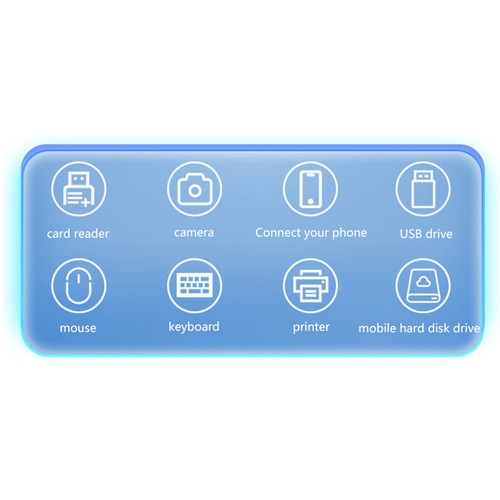 Universal 3in1 USB Type-C Hub TF SD Memory Card Reader For Iphone For Ipad - Photo 12/18