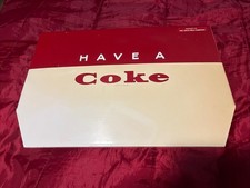 60s Vintage Fountain Dispenser Side Panel  Have A Coke Property of Coca-Cola Tag