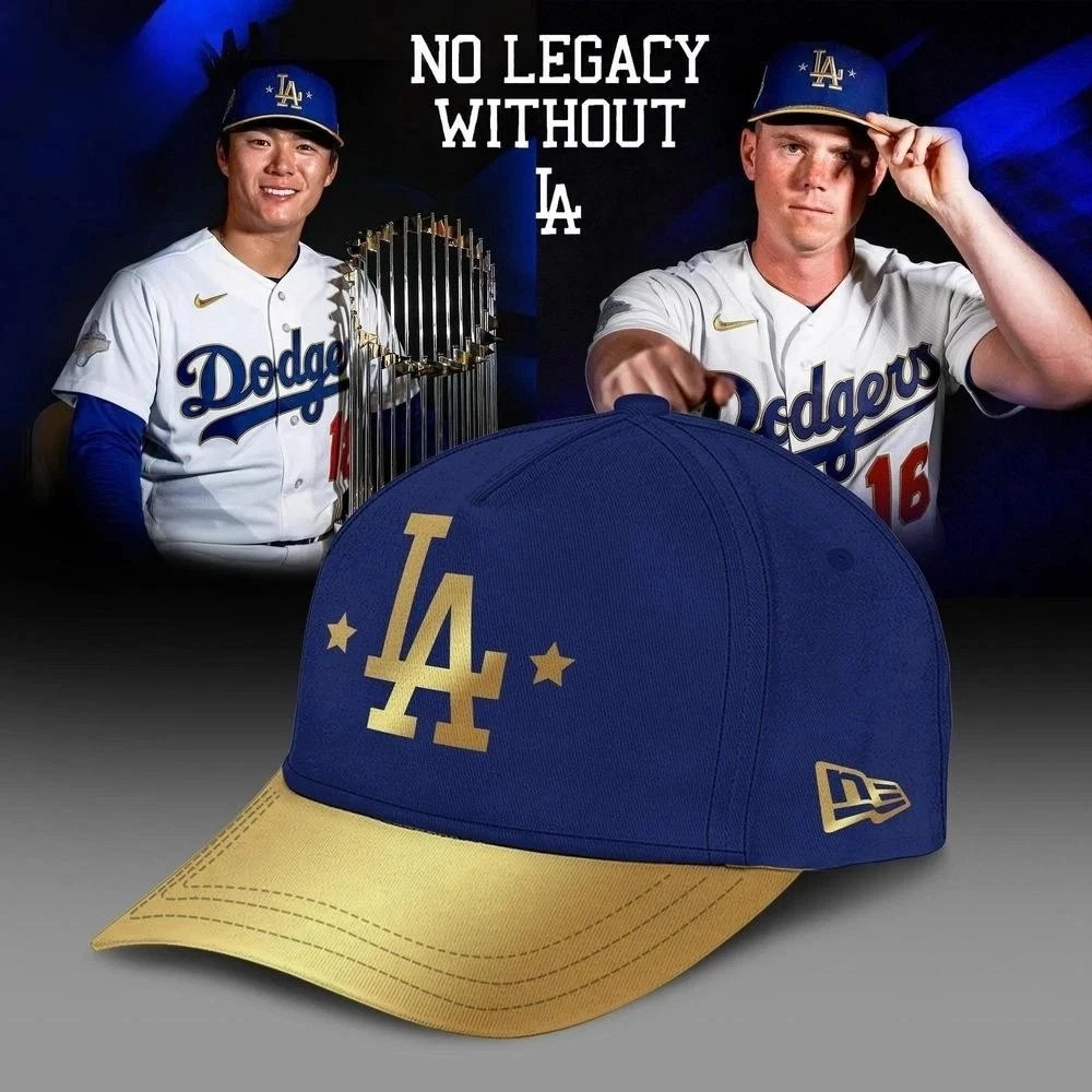 Dodgers Gold Collection Kanji Style 2026 Classic Cap
