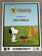 Record Store Day Peanuts Music of Vince Guaraldi 2025 RSD Poster Snoopy