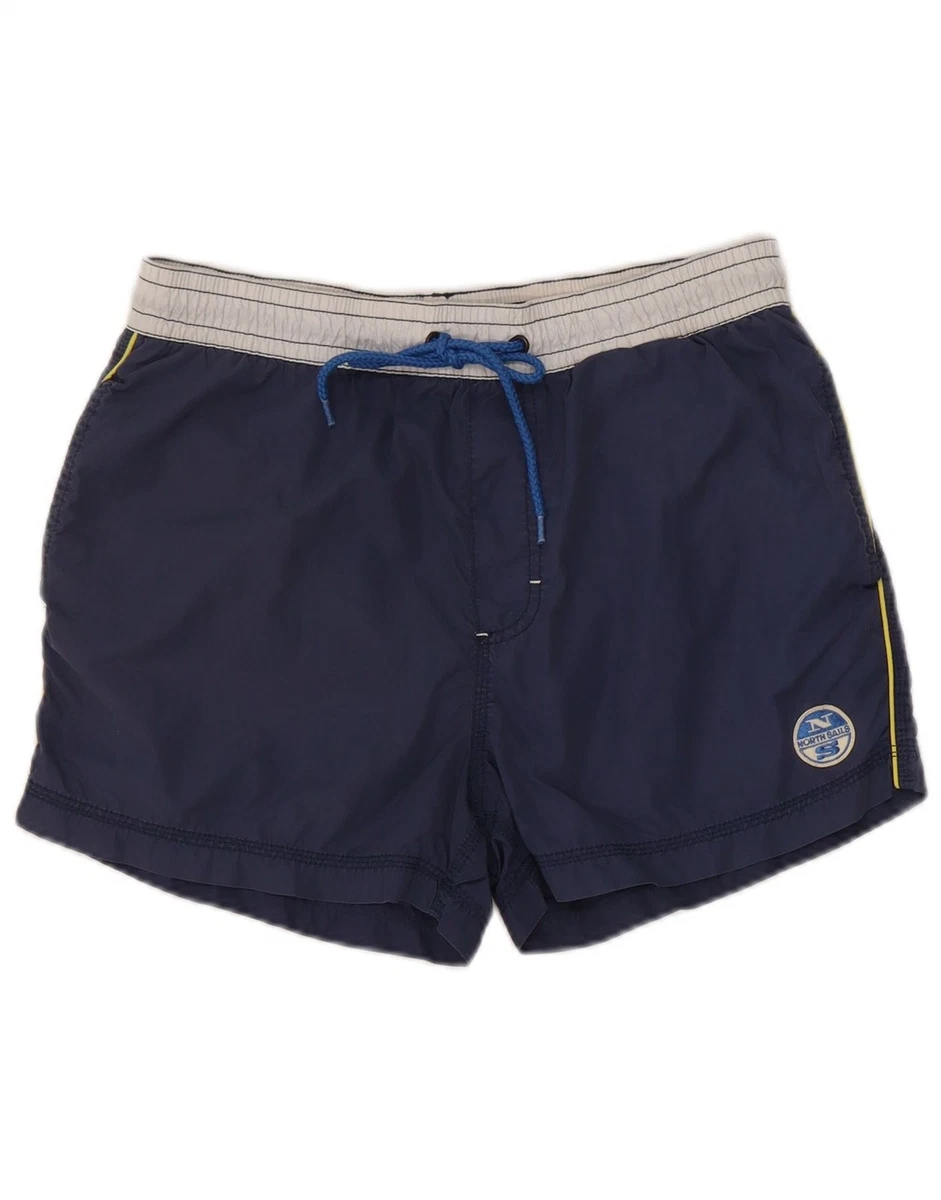Short De Bain Imprimé North Sails Pour Homme - Neuf Avec étiquettes, Bleu Marine !